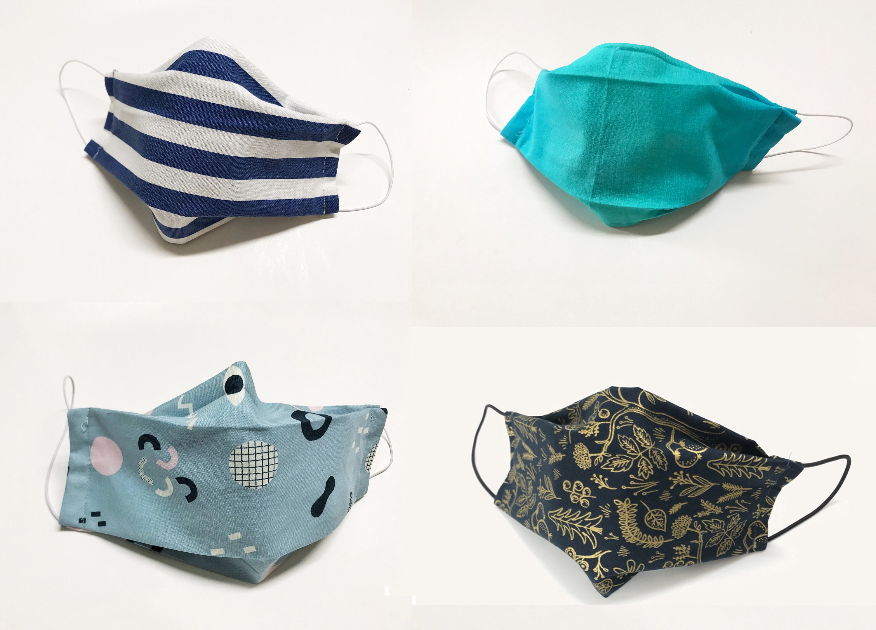 Reusable Children’s Cotton Cloth Masks With Filter Slot on Luulla